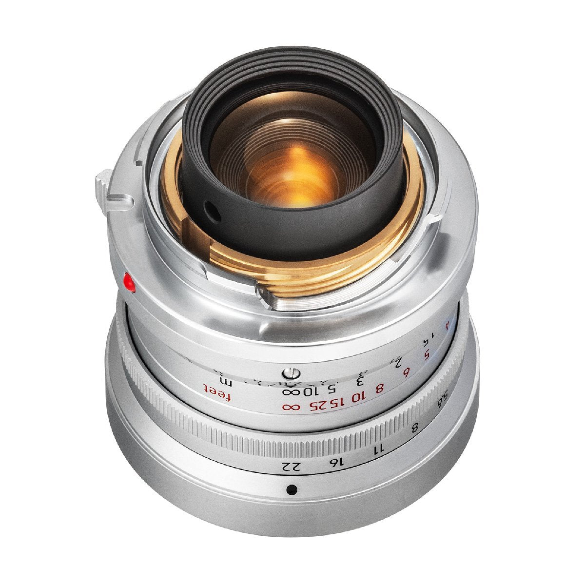 LIGHT LENS LAB M 28mm f/2.8 Wide Angle Leica M Mount Lens Silver [e1205473101]