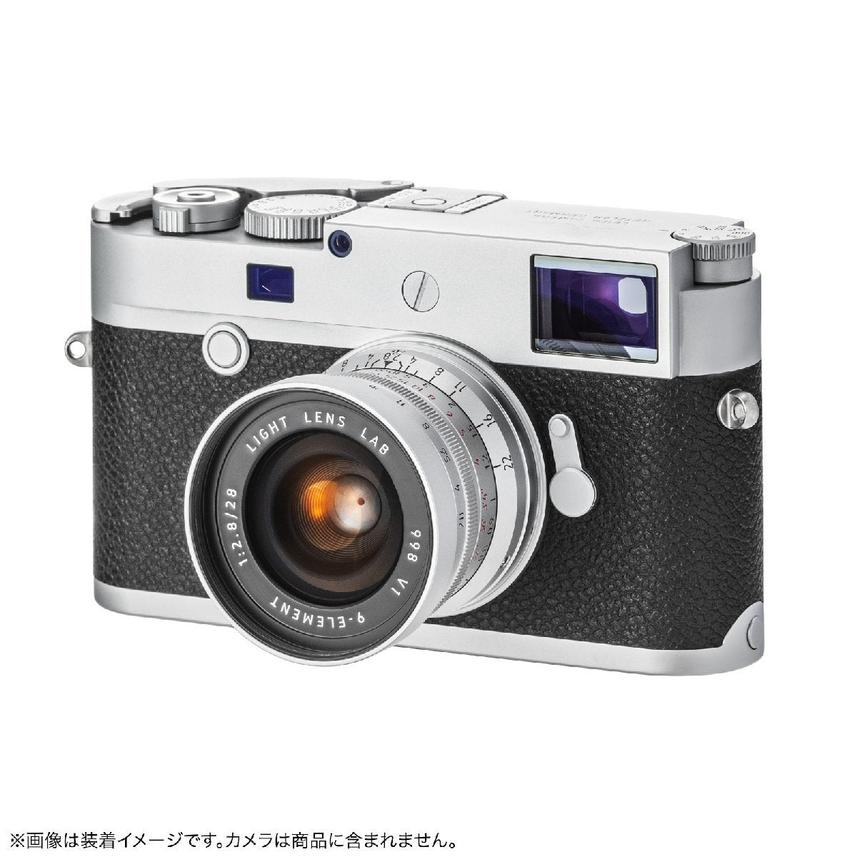 LIGHT LENS LAB M 28mm f/2.8 Wide Angle Leica M Mount Lens Silver [e1205473101]