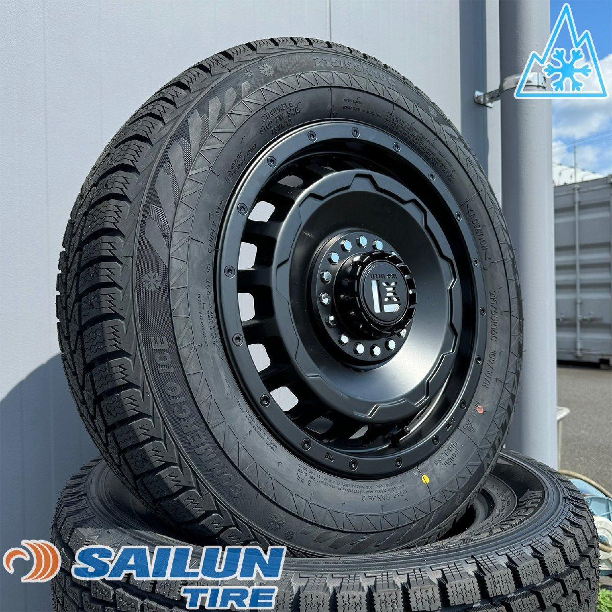 Immediate delivery Vehicle inspection compatible studless tire wheel set HIACE 200 series 215/65R16 107/109 Siren Comercio Ice SwaGGer [c1205487643]