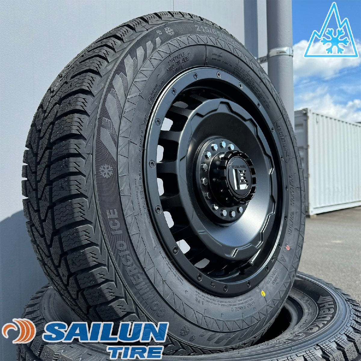 Immediate delivery Vehicle inspection compatible studless tire wheel set HIACE 200 series 215/65R16 107/109 Siren Comercio Ice SwaGGer [c1205487643]