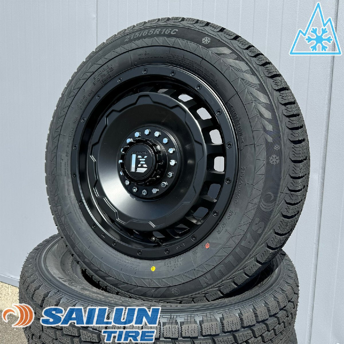 Immediate delivery Vehicle inspection compatible studless tire wheel set HIACE 200 series 215/65R16 107/109 Siren Comercio Ice SwaGGer [c1205487643]
