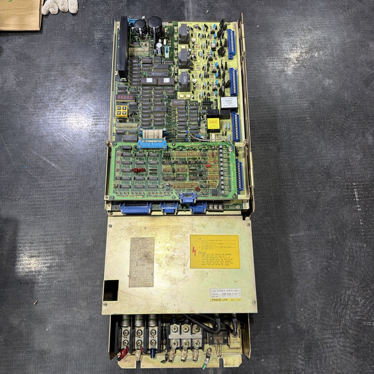 FANUC A06B-6055-H115 AC Spindle Servo Unit [p1205613395]