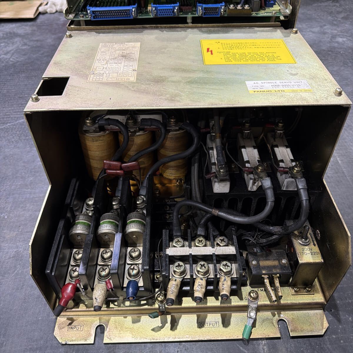 FANUC A06B-6055-H115 AC Spindle Servo Unit [p1205613395]