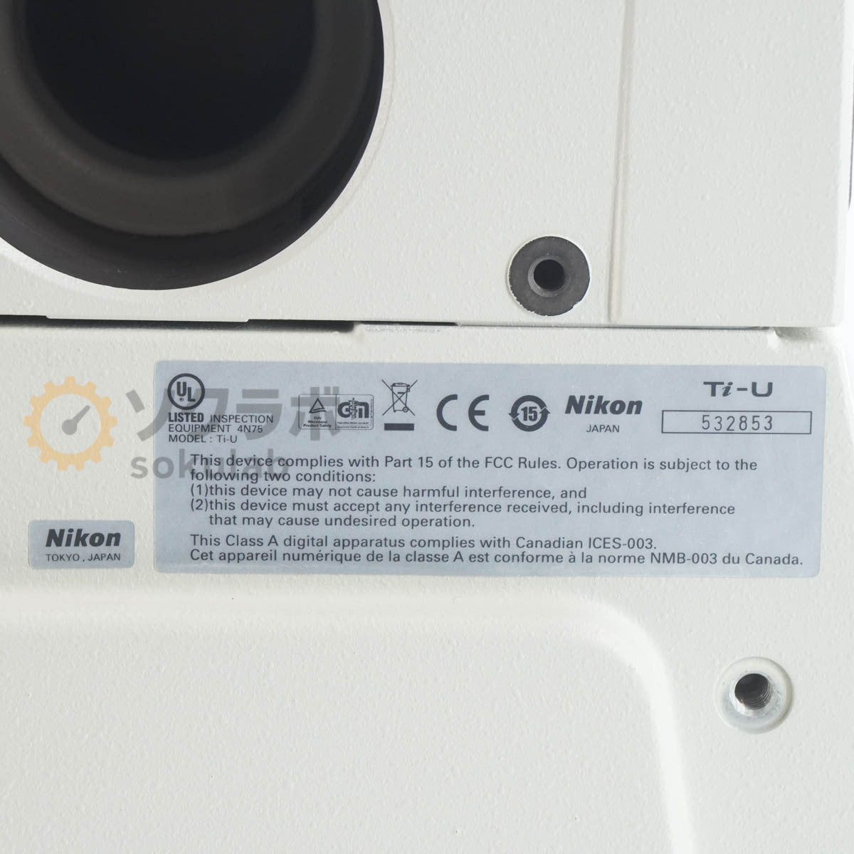 Nikon ECLIPSE Ti-U TI-DH Nikon Microscope CFI10×/22 4× 10× 20× 40× 60×*2 100× TI-PS100W [m1205715333]
