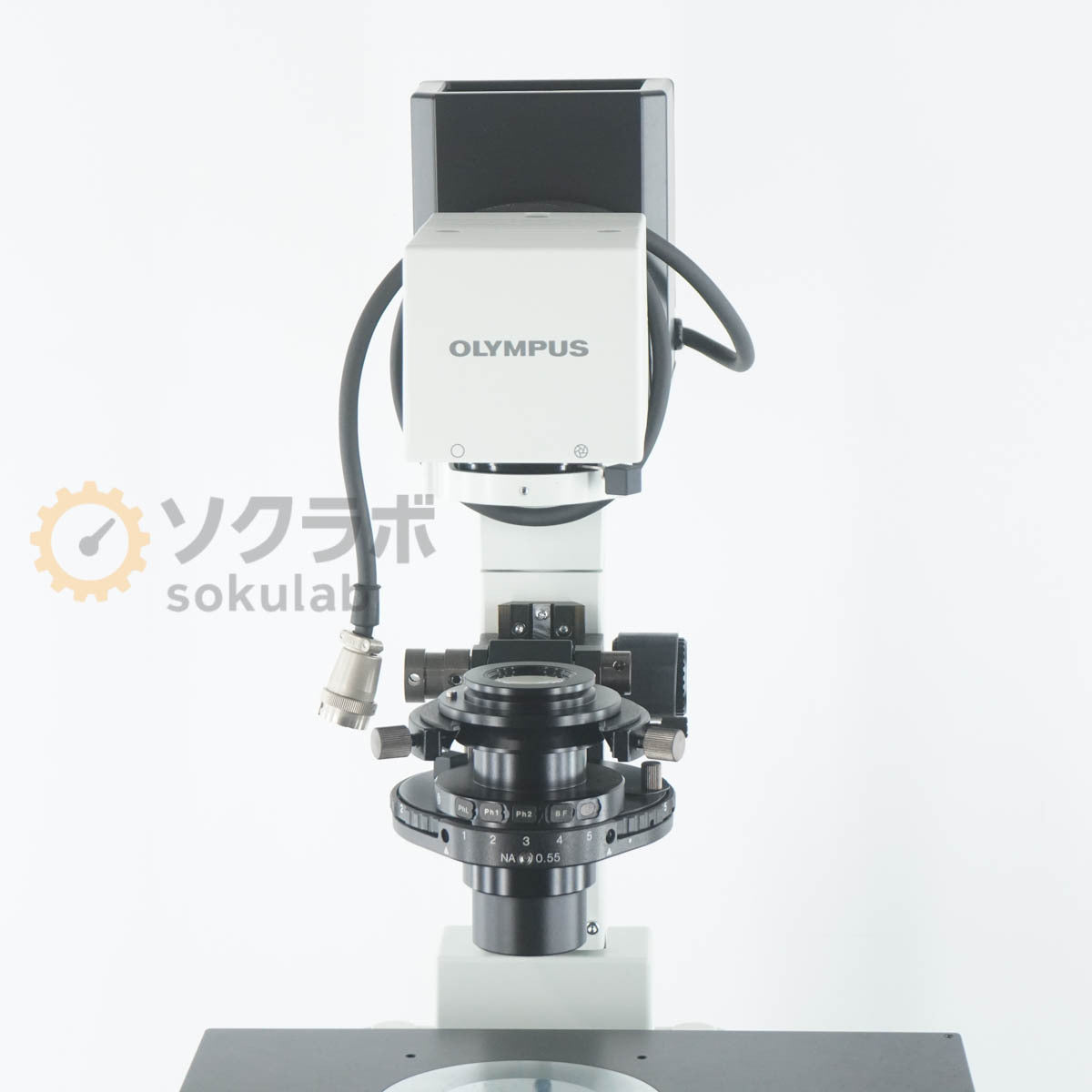 Olympus IX71S1F-3 Inverted Microscope TH4-100 DS-U3 with PC [n1205722900]