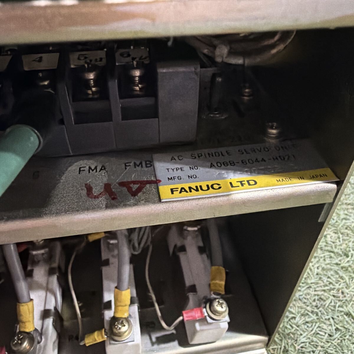 FANUC A06B-6044-H021 AC Spindle Servo Unit [h1205809383]