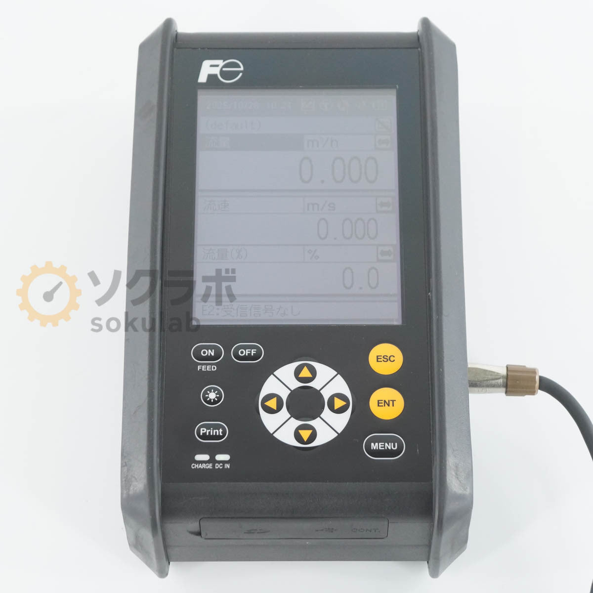 Fuji Electric FSCS10A2-00J Ultrasonic Flow Meter Portaflow C [w1205871608]