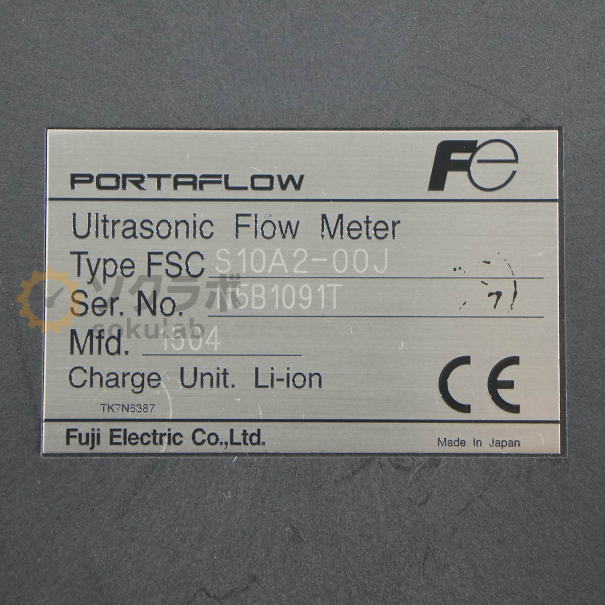 Fuji Electric FSCS10A2-00J Ultrasonic Flow Meter Portaflow C [w1205871608]