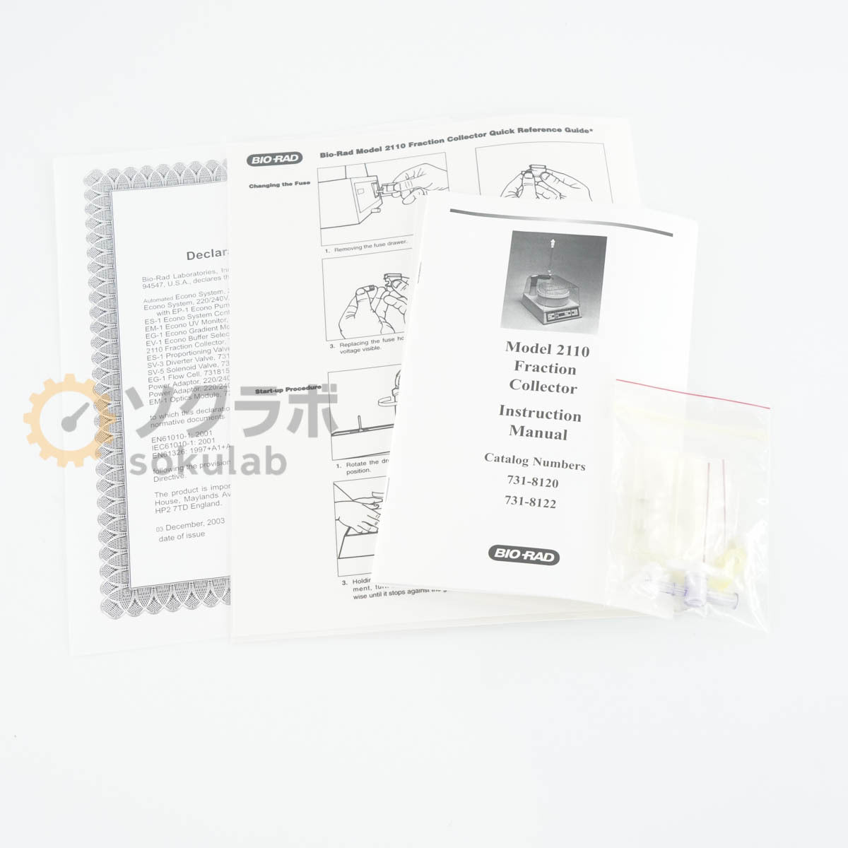 BIO-RAD 2110 FRACTION COLLECTOR Instruction Manual [l1206209610]
