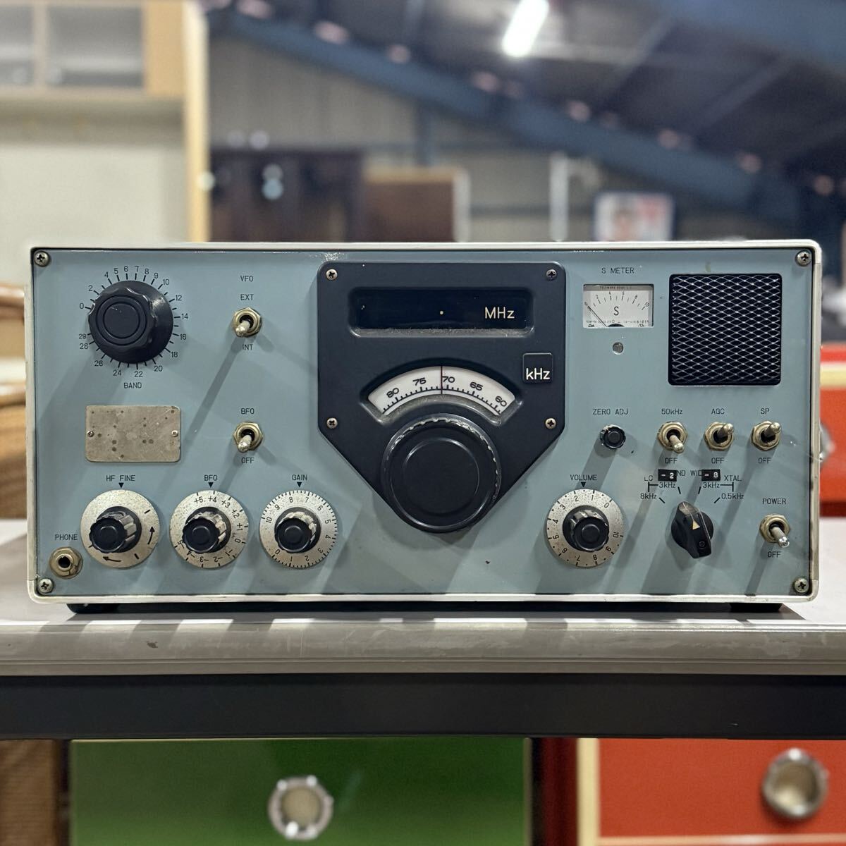 Anritsu SNT1160 HF Band Receiver (for parts or not working) [r1206324486]