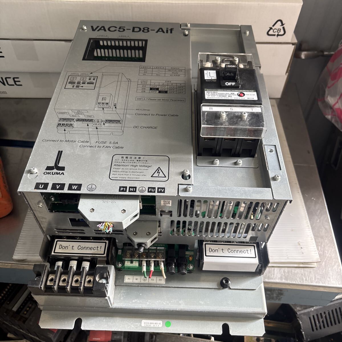 Okuma VAC5-D8-AIF Power Supply Unit [b1206427305]