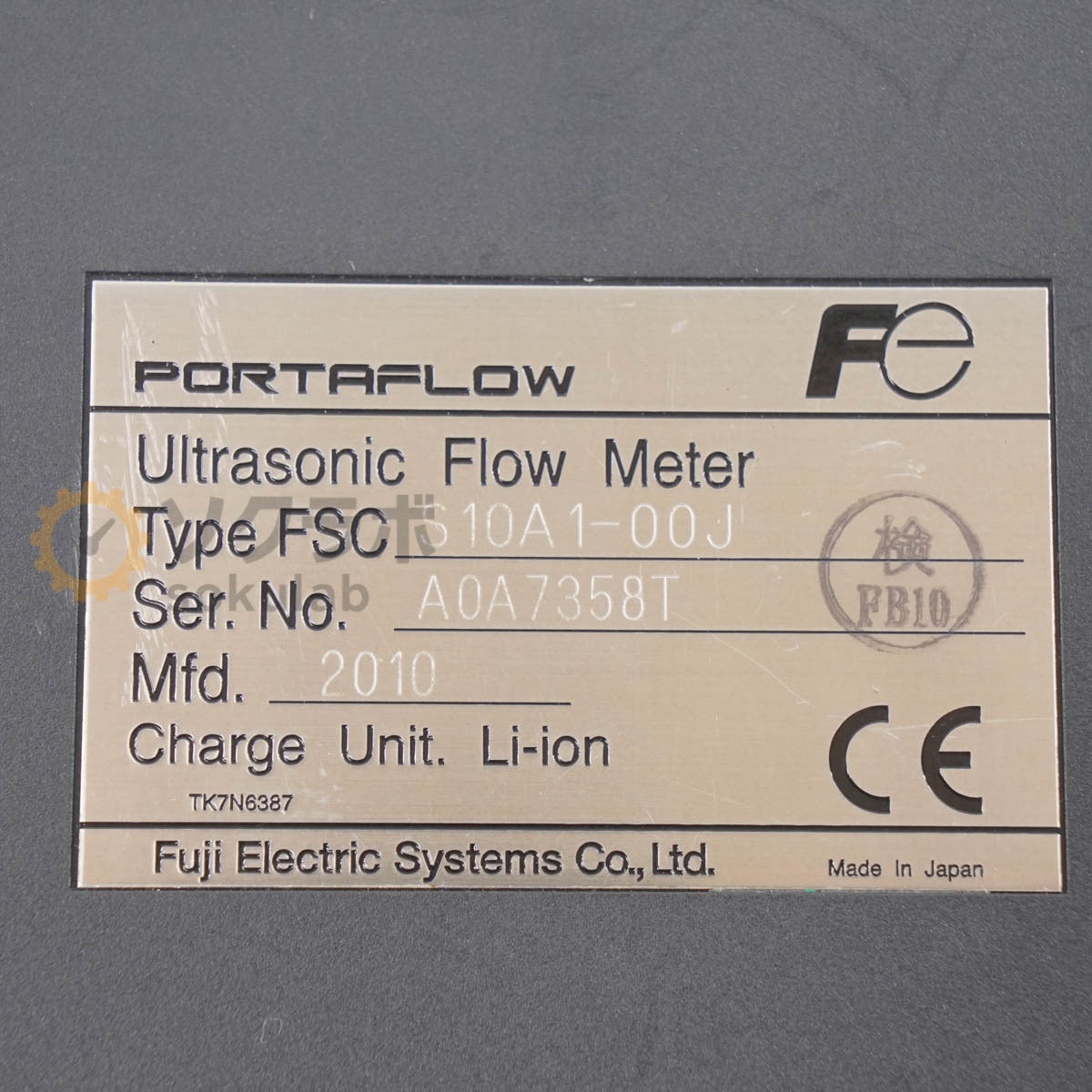 Fuji Electric FSCS10A1-00J Ultrasonic Flow Meter [f1206557907]