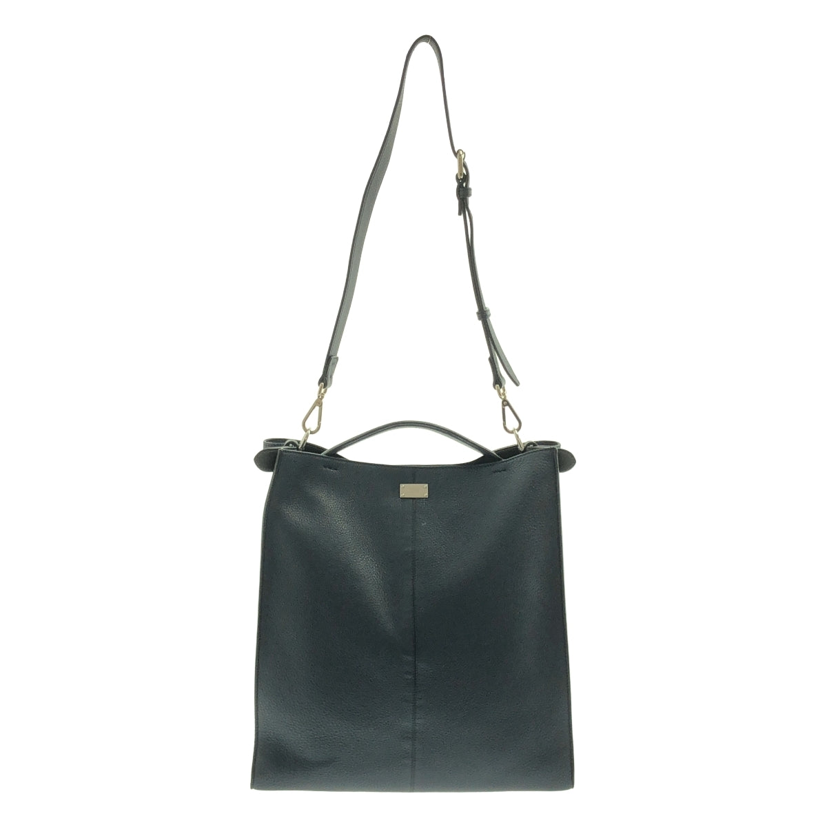 Fendi 2Way Peekaboo X-Light Fit Tote Bag Navy [x1206665475]