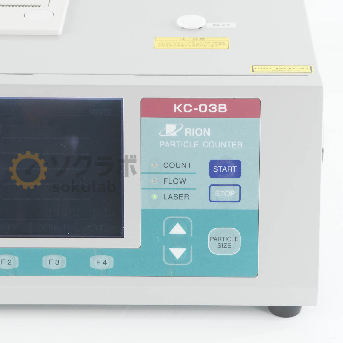 DW KC-03B RION PARTICLE COUNTER Airborne Particle Counter Light Scattering Automatic Particle Counter [h1207307141]