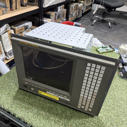 FANUC A02B-0163-C322 Controller with CRT/MDI Unit and LCD Unit D12CM-01B [v1207544313]