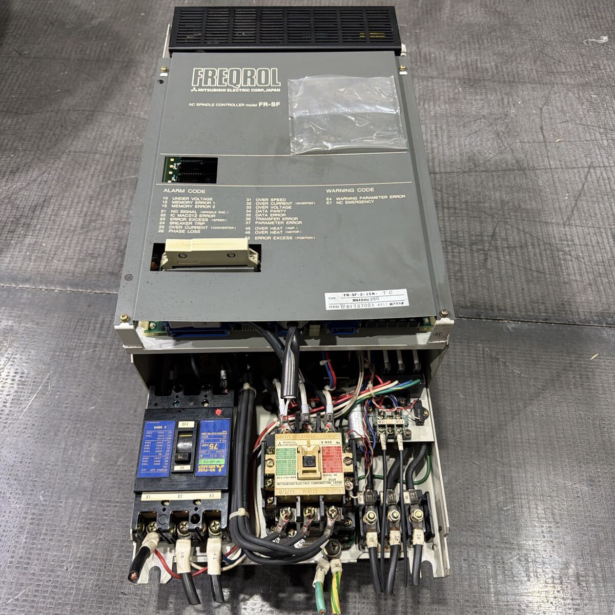 Mitsubishi Electric FR-SF-2-15K AC Spindle Drive Unit [1207503379]