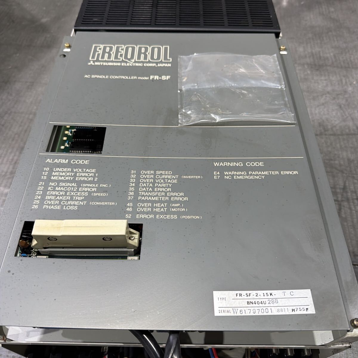 Mitsubishi Electric FR-SF-2-15K AC Spindle Drive Unit [1207503379]