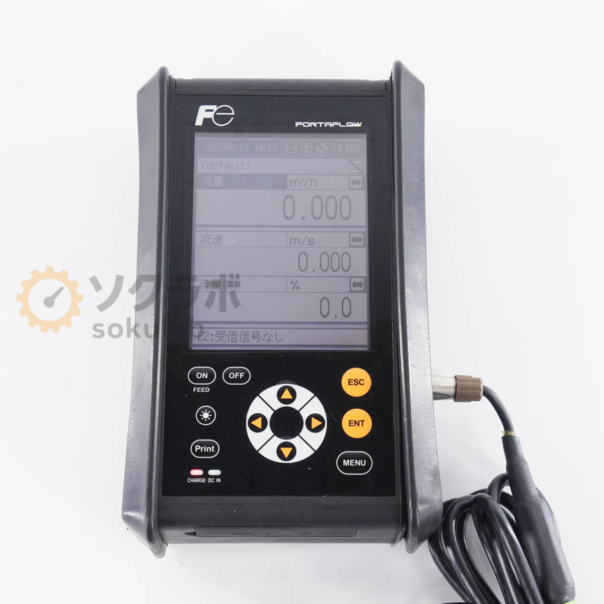 Fuji Electric FSCS10A1-00J Ultrasonic Flow Meter Portaflow C [b1207905872]