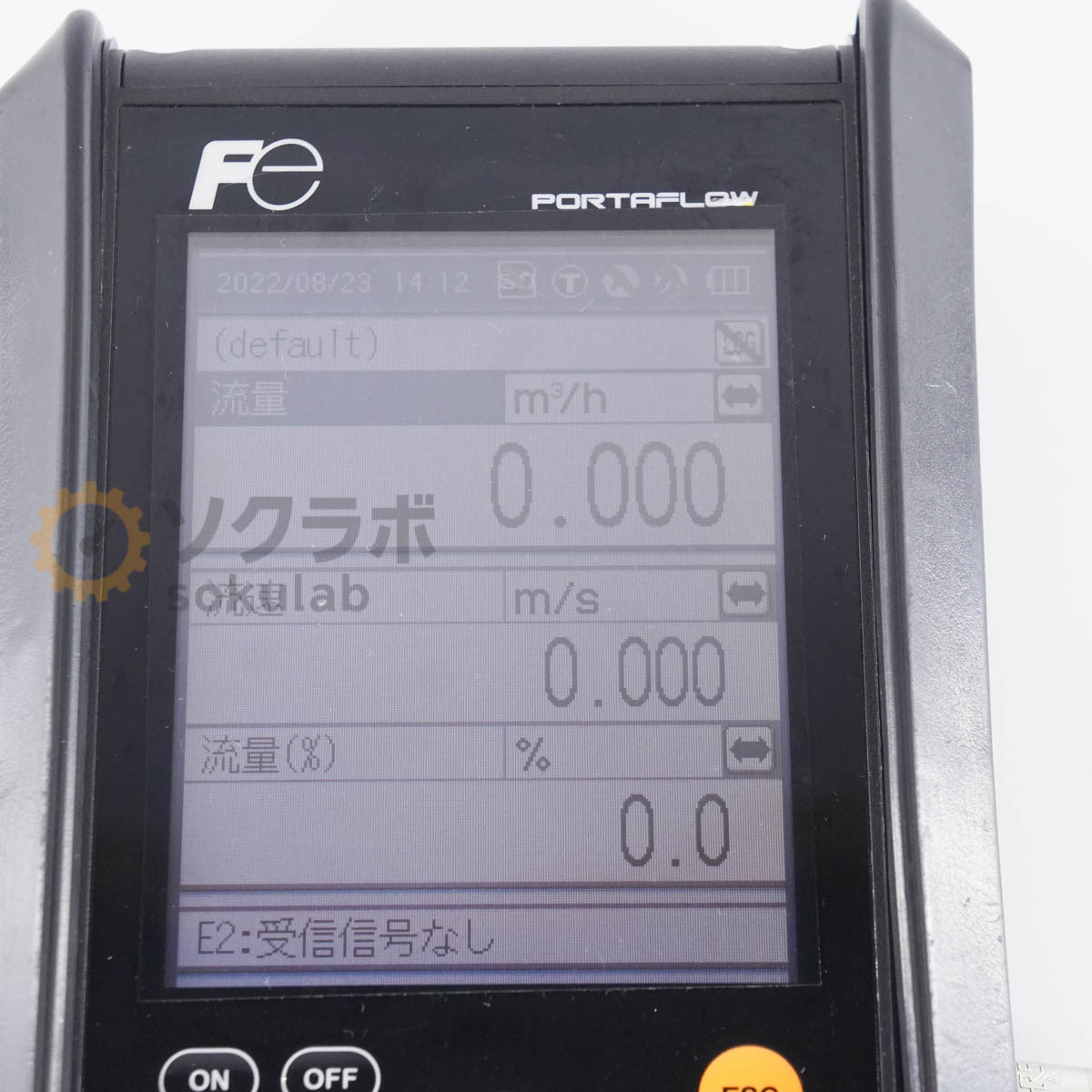Fuji Electric FSCS10A1-00J Ultrasonic Flow Meter Portaflow C [b1207905872]