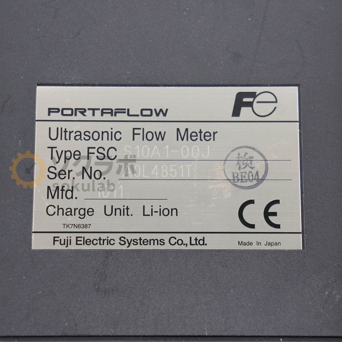 Fuji Electric FSCS10A1-00J Ultrasonic Flow Meter Portaflow C [b1207905872]