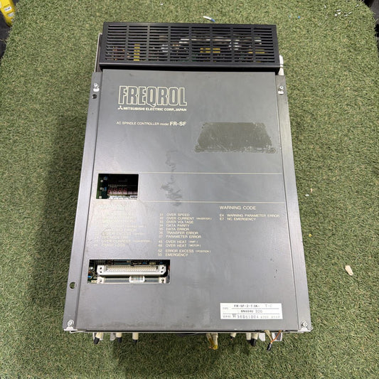 5L071 Used MITSUBISHI AC SPINDLE DRIVE UNIT FR-SF-2-7.5K / SF-PW Mitsubishi Electric Inverter Operation Guaranteed [n1207927732]