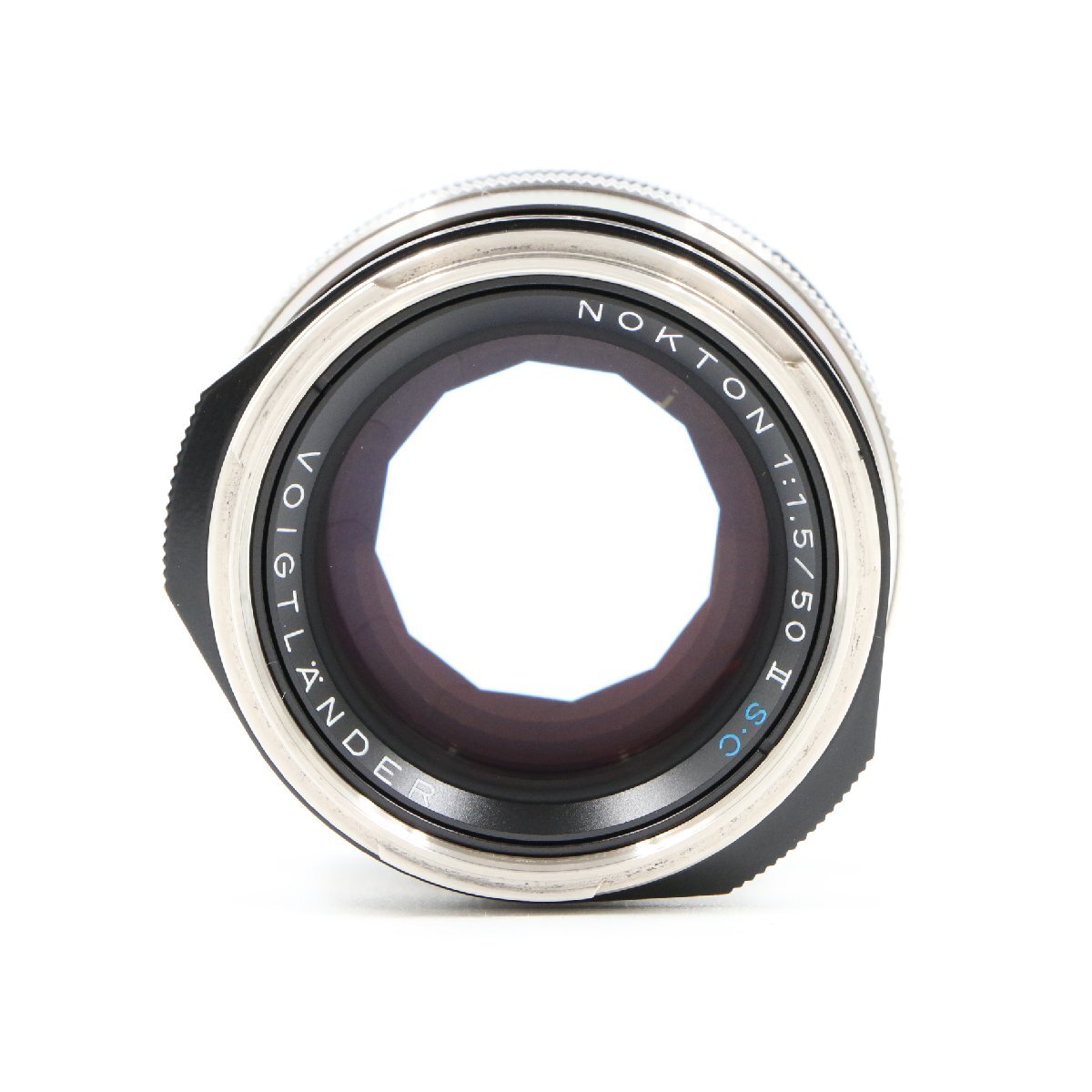 Voigtlander Nokton Vintage Line 50mm F1.5 Aspherical II VM SC Nickel Black Lens for Leica [w1207975560]