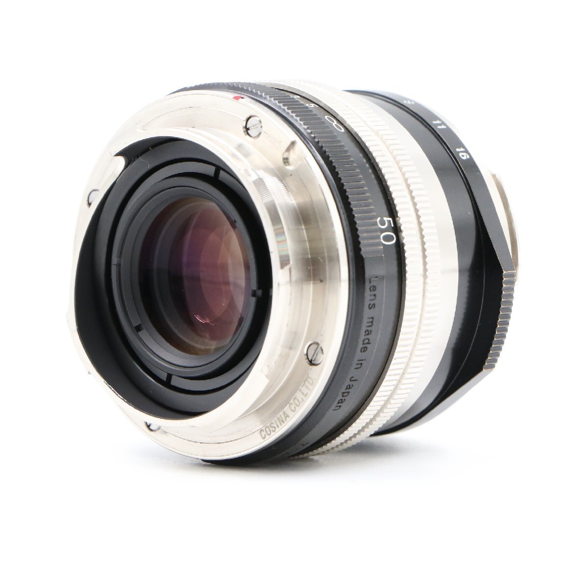 Voigtlander Nokton Vintage Line 50mm F1.5 Aspherical II VM SC Nickel Black Lens for Leica [w1207975560]