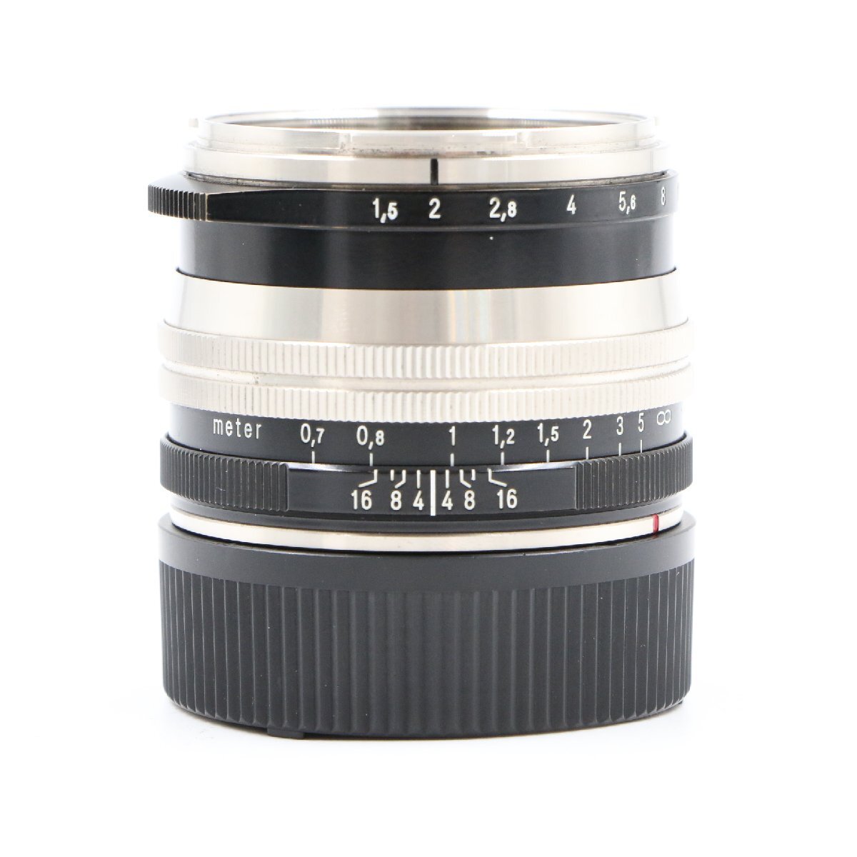 Voigtlander Nokton Vintage Line 50mm F1.5 Aspherical II VM SC Nickel Black Lens for Leica [w1207975560]