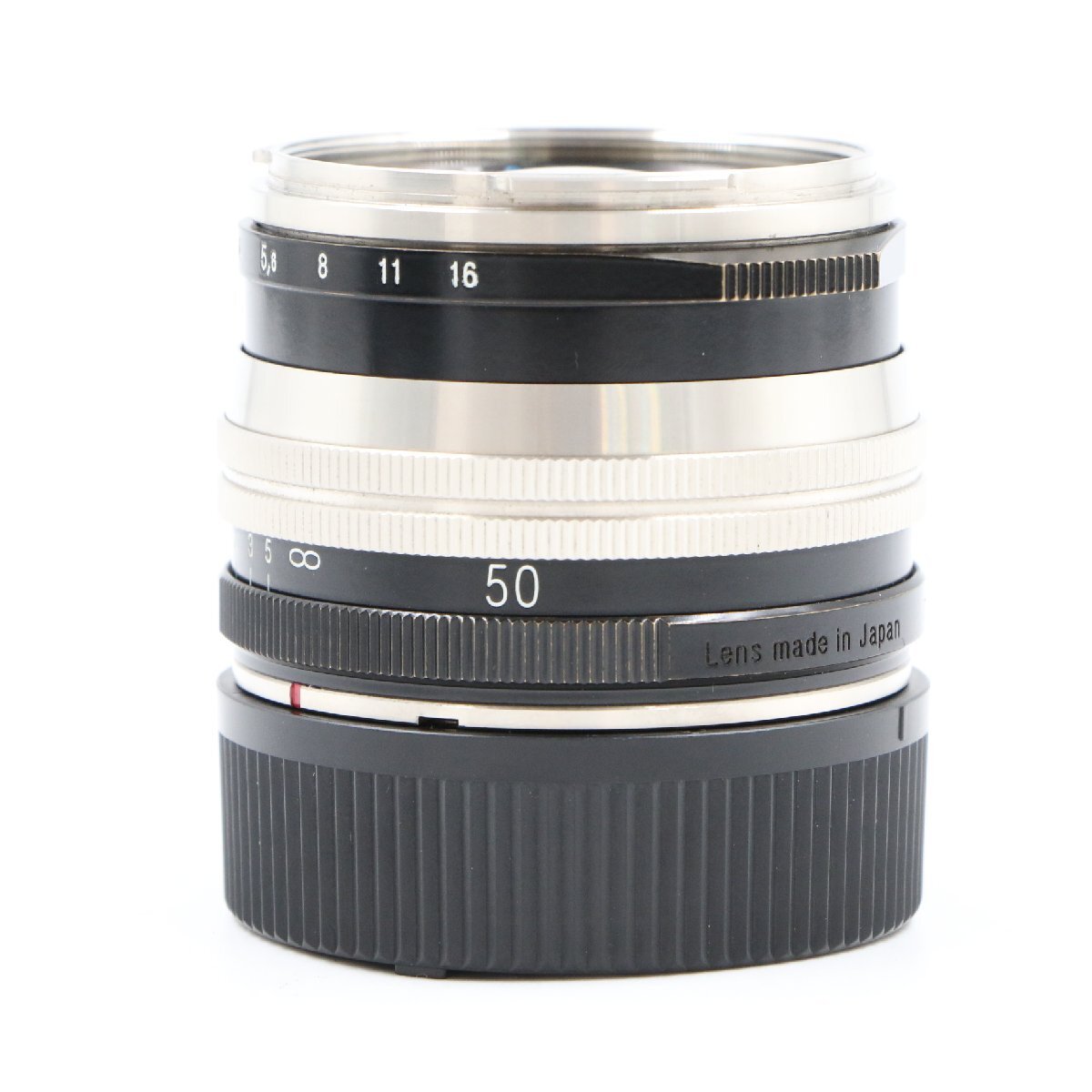 Voigtlander Nokton Vintage Line 50mm F1.5 Aspherical II VM SC Nickel Black Lens for Leica [w1207975560]