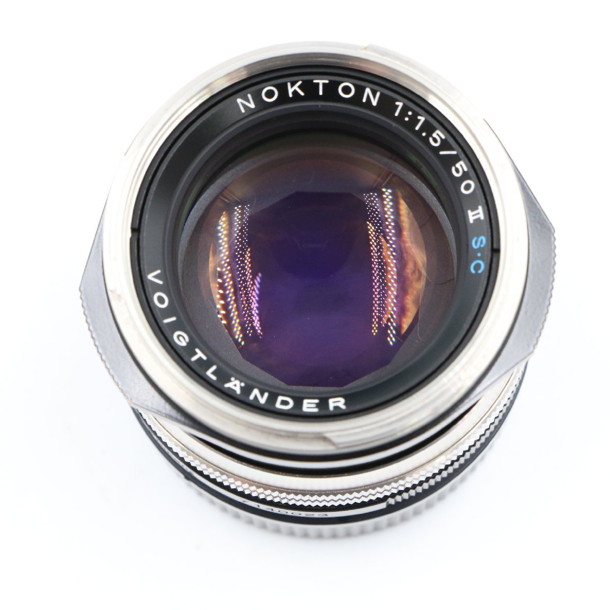 Voigtlander Nokton Vintage Line 50mm F1.5 Aspherical II VM SC Nickel Black Lens for Leica [w1207975560]