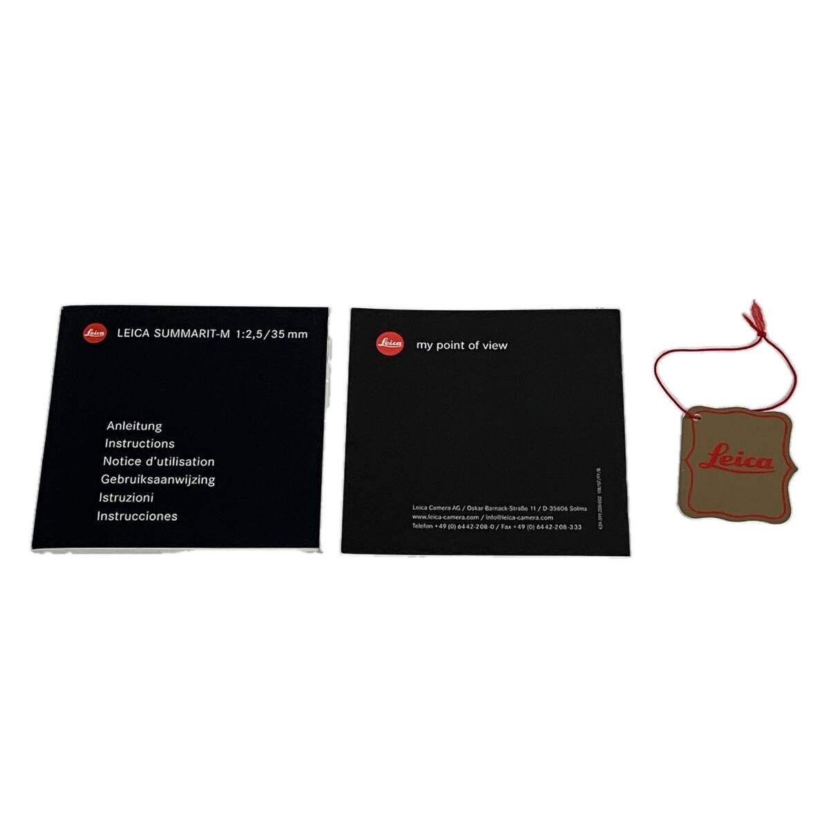 LEICA SUMMARIT-M 1:2.5/35 E39 Camera Lens [o1208216014]