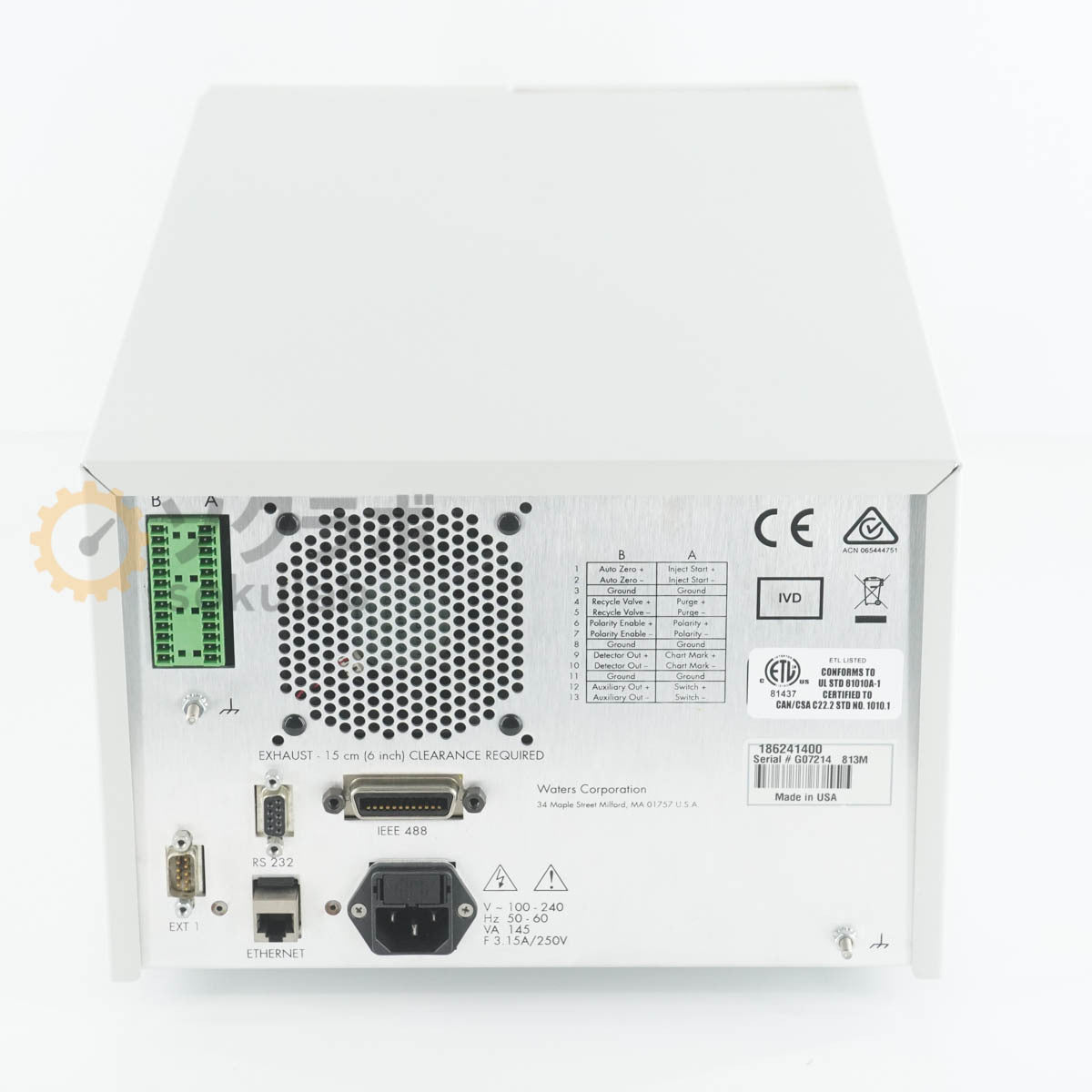 JB 2414 Waters HPLC Refractive Index Detector RI Detector Liquid Chromatography [e1208209645]