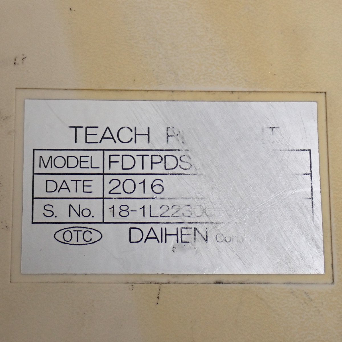 DAIHEN W-L02655 Teach Pendant Industrial Robot Controller Input Device [w1208311152]