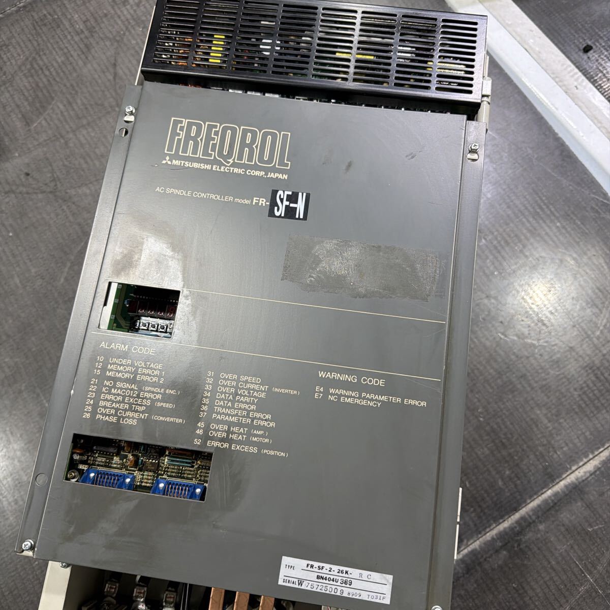 Mitsubishi Electric FR-SF-2-26K-RC AC Spindle Drive [q1208432870]