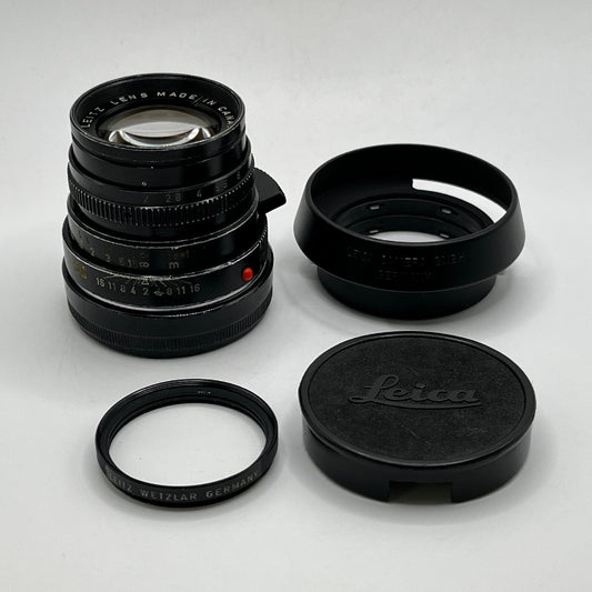 Leica SUMMICRON-M 50mm f2 Lens M Mount 3rd Generation Made in Canada 1981 [e1208528909]