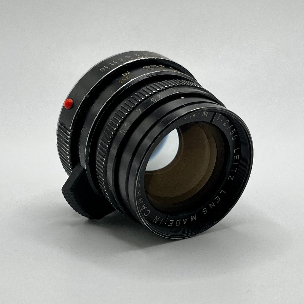 Leica SUMMICRON-M 50mm f2 Lens M Mount 3rd Generation Made in Canada 1981 [e1208528909]