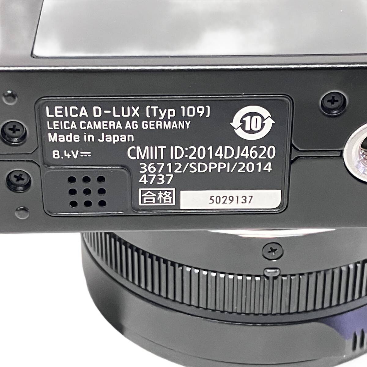 LEICA D-LUX Typ109 Compact Digital Camera [n1208921076]