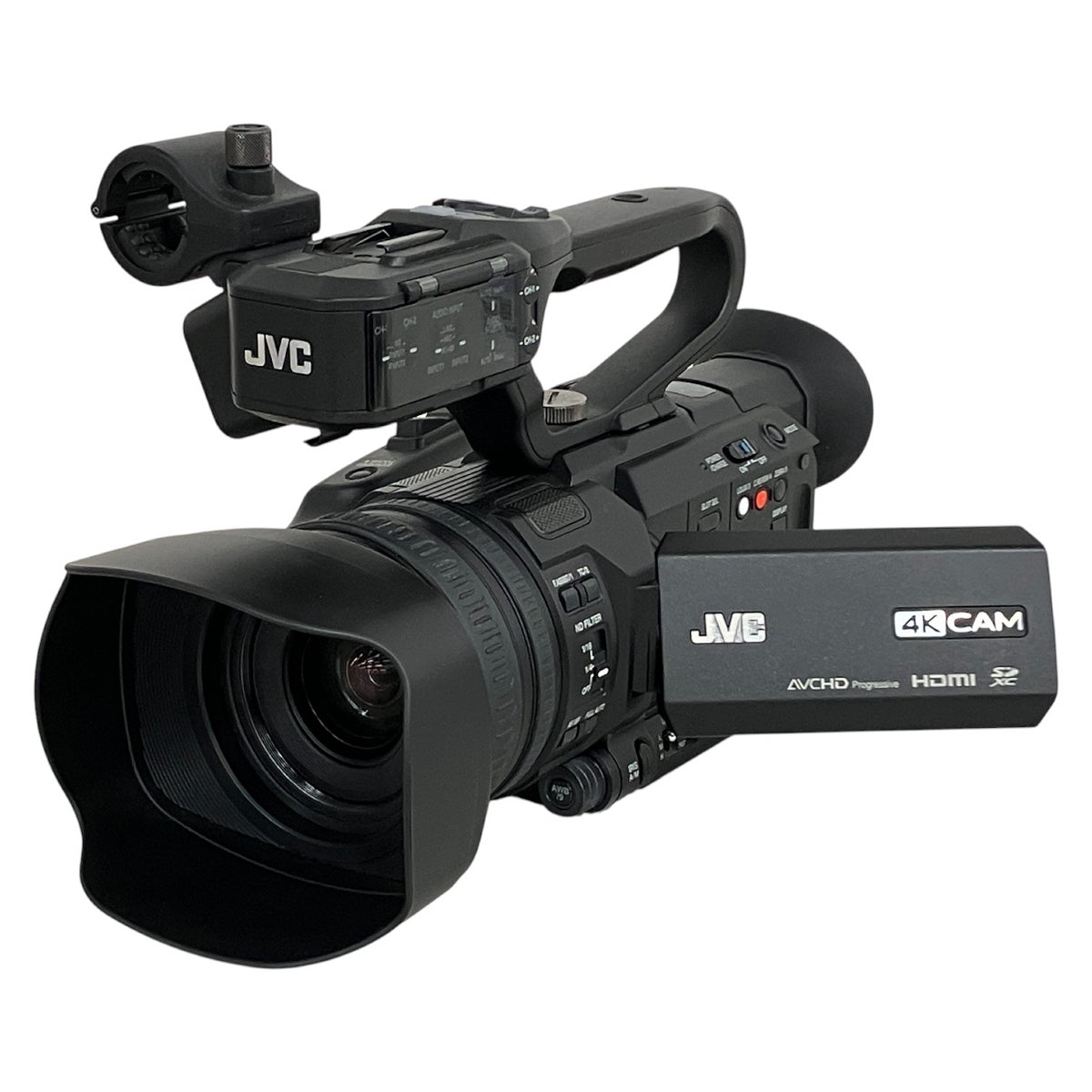 JVC GY-HM185 Camera Recorder 4.6mm-56mm 1.2-3.5 Video Camera 4K Shooting [h1208970816]