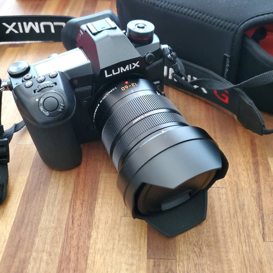 Panasonic G9PRO Camera with LEICA DG VARIO-ELMARIT 12-60mm Lens [l1209054391]