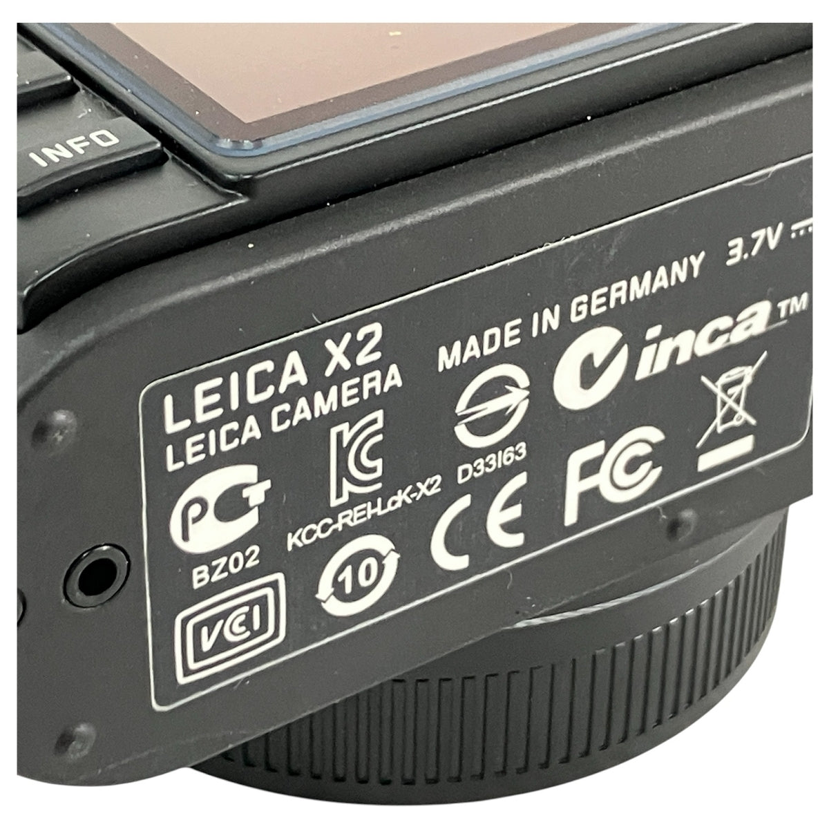 LEICA 18452 X2 Compact Digital Camera [c1209255784]