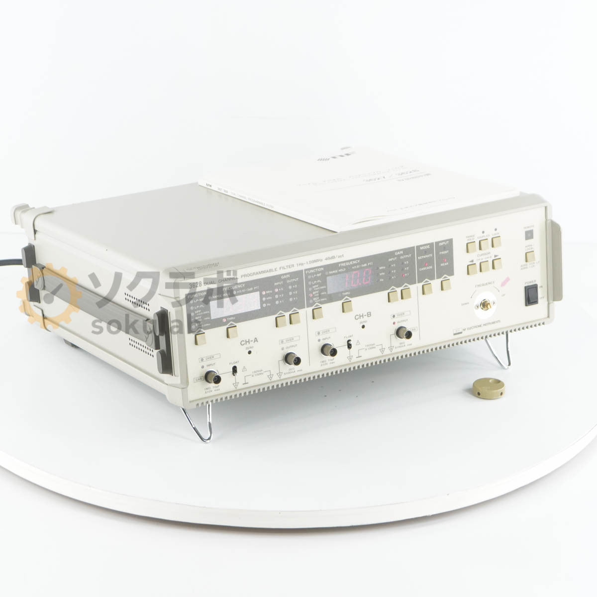DW 3628 NF Dual Channel Programmable Filter Frequency Variable Filter [o1209341247]
