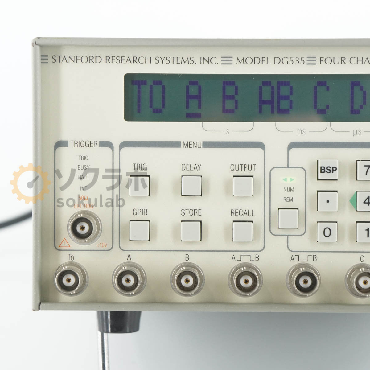 Stanford Research Systems DG535 Four Channel Digital Delay/Pulse Generator [t1209326971]