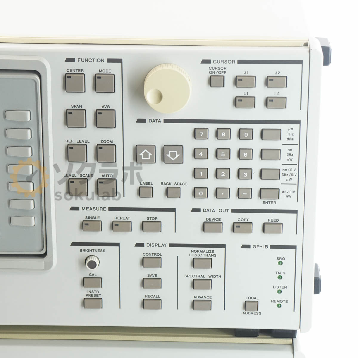 ADVANTEST Q8347 OPTICAL SPECTRUM ANALYZER [q1209332486]