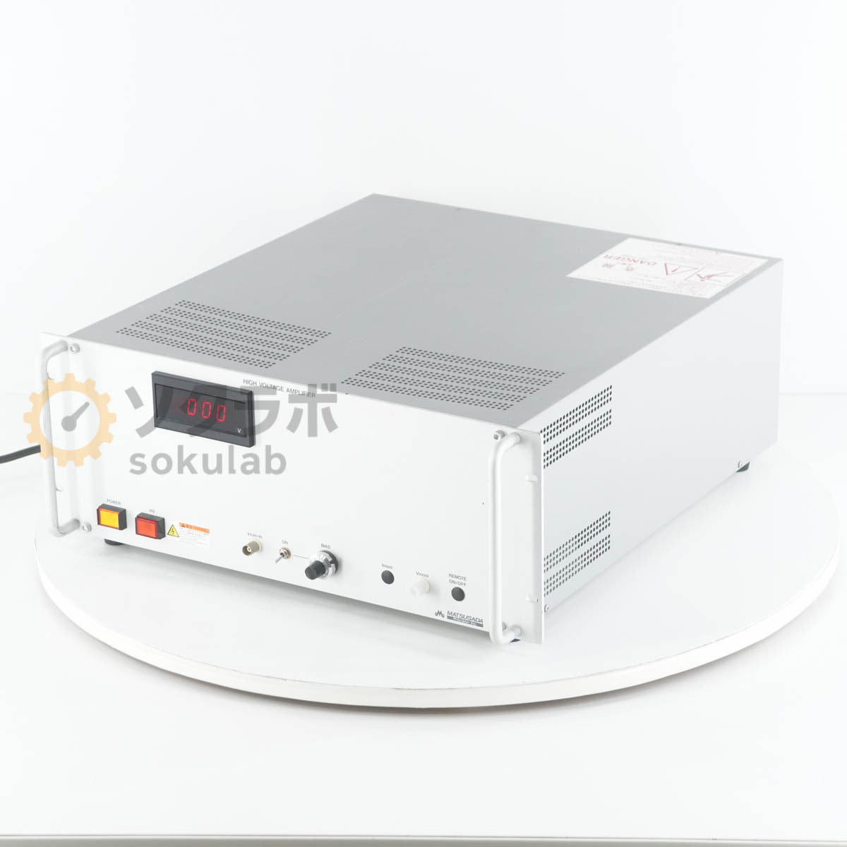 Matsusada Precision HEOPT-0.6P100 High Voltage Amplifier Power Supply [c1209333459]