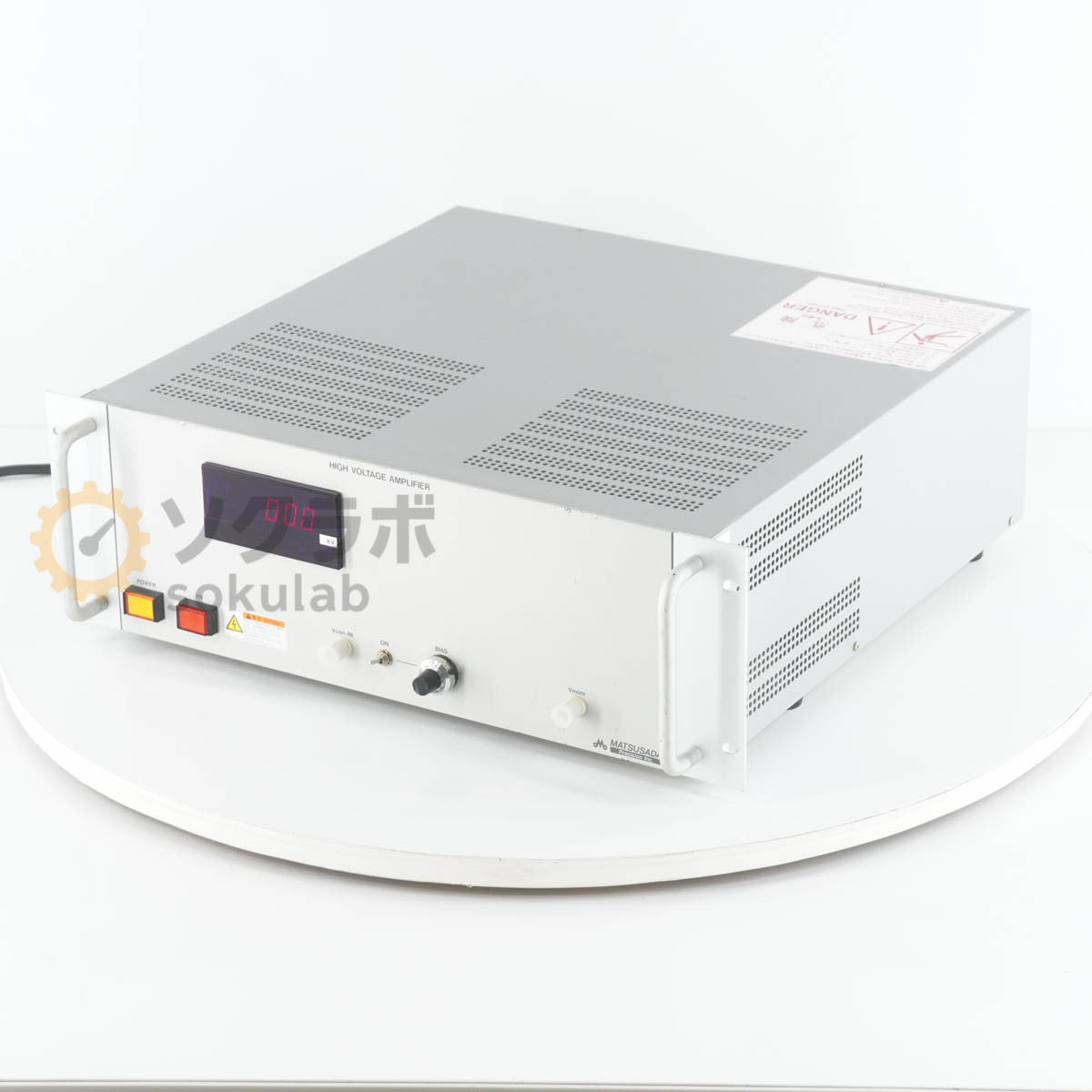 Matsusada Precision HEOP-5P6 High Voltage Amplifier Power Supply [o1209348603]