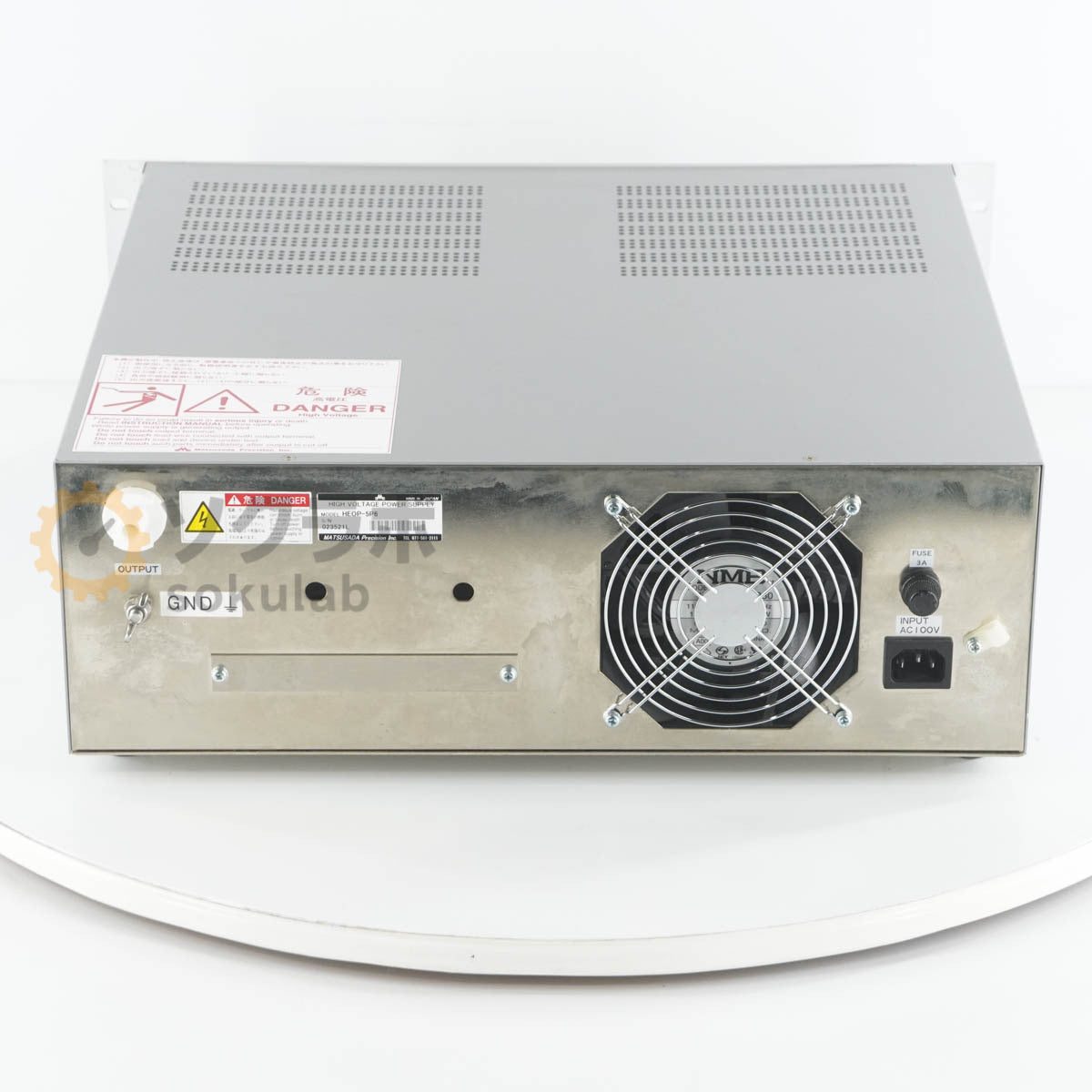 Matsusada Precision HEOP-5P6 High Voltage Amplifier Power Supply [o1209348603]