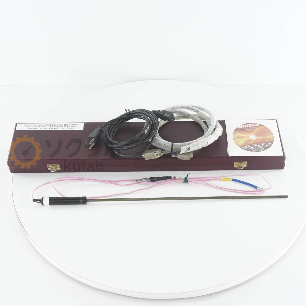 JB TTI-7 ISOTECH TC/RTD THERMOMETER Portable Digital Multi Thermometer 2 Channel Platinum Resistance Temperature [1209322516]
