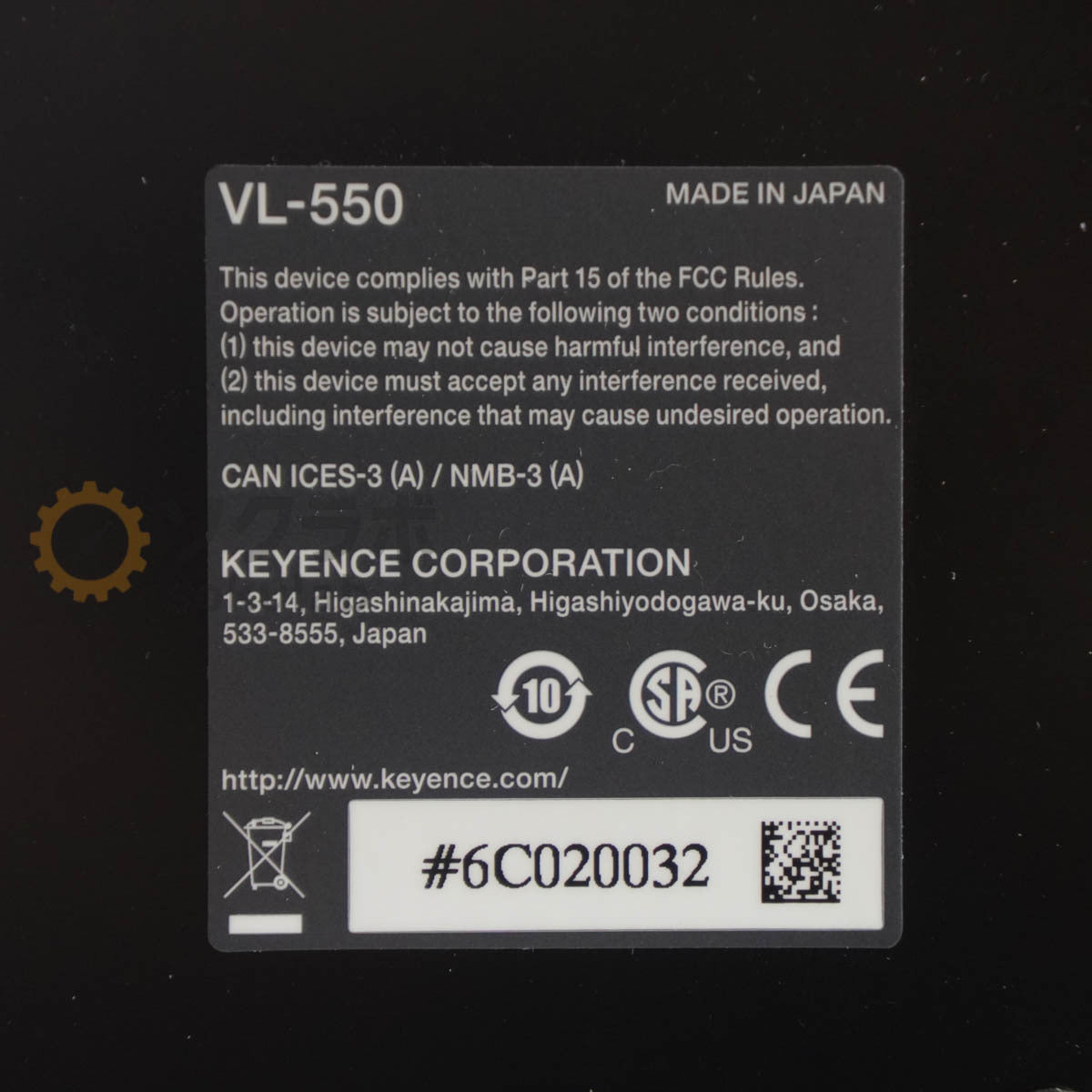 KEYENCE VL-500 VL-550 VL-570 CMM 3D Scanner [u1209571635]