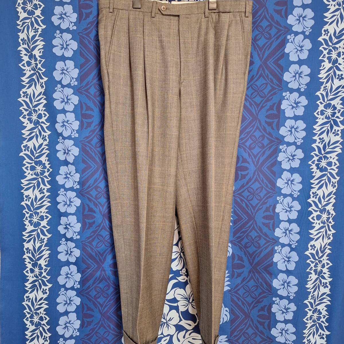 Brioni Suit Italian Size 42 International Size 52R 100% Wool Dark Brown [l1209561958]