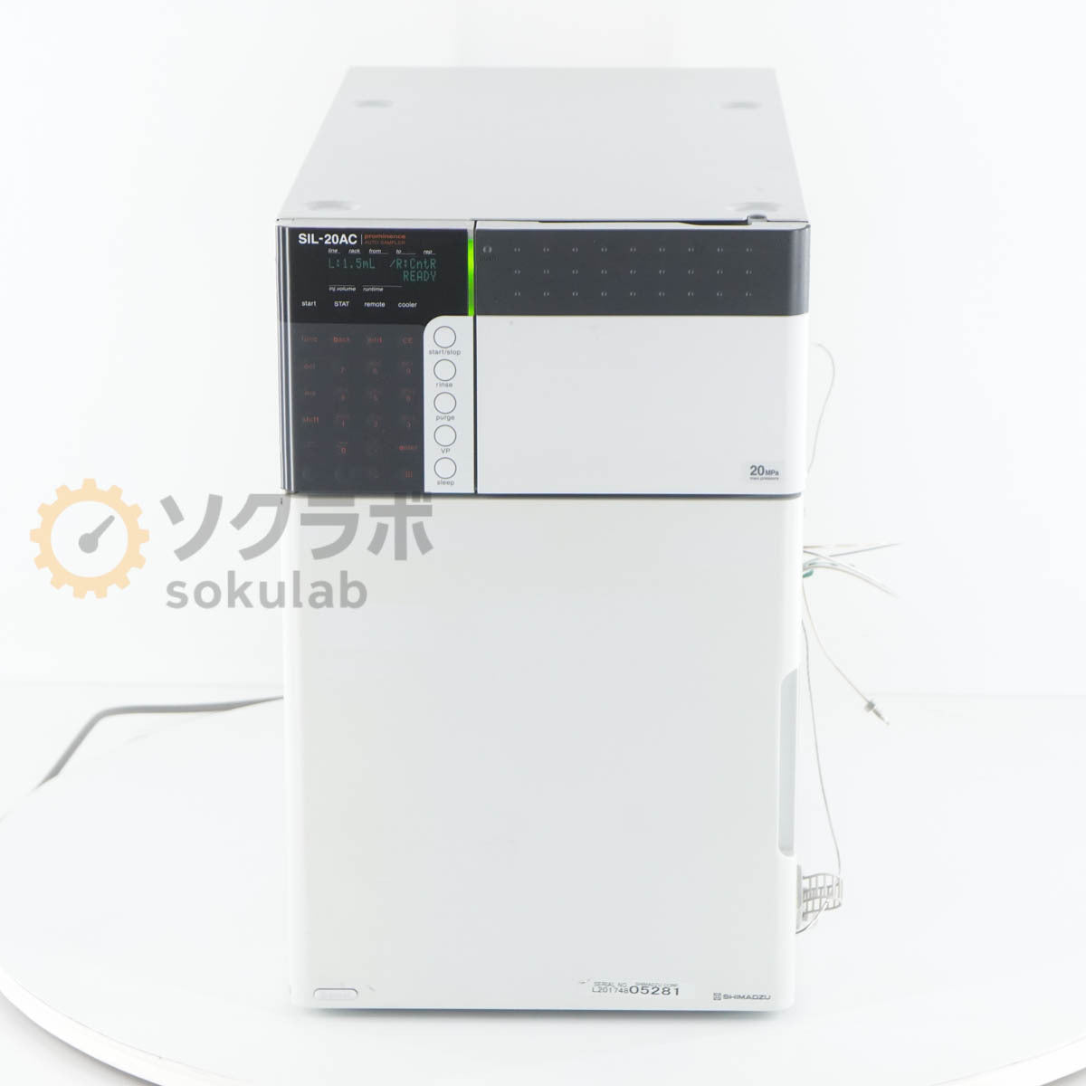 Shimadzu SIL-20AC HPLC Auto Sampler Liquid Chromatograph [p1209569707]